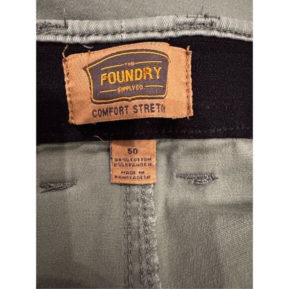 Foundry green chino shorts 50 - Picture 3 of 5